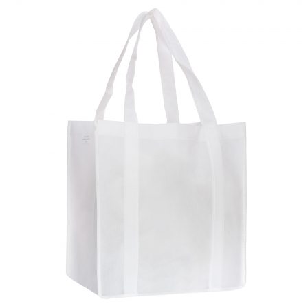 Bulk Custom Printed Non Woven White Shopping Bag Online In Perth Australia