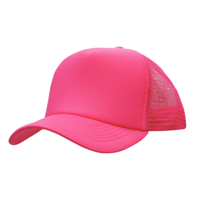 Bulk Promotional Truckers Mesh Cap Hot Pink Online In Perth Australia