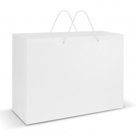 White Laminated Carry Bags Perth