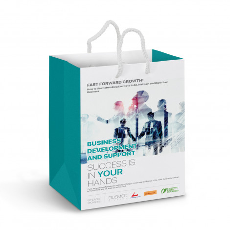 Promotional Laminated Medium Paper Carry Bags
