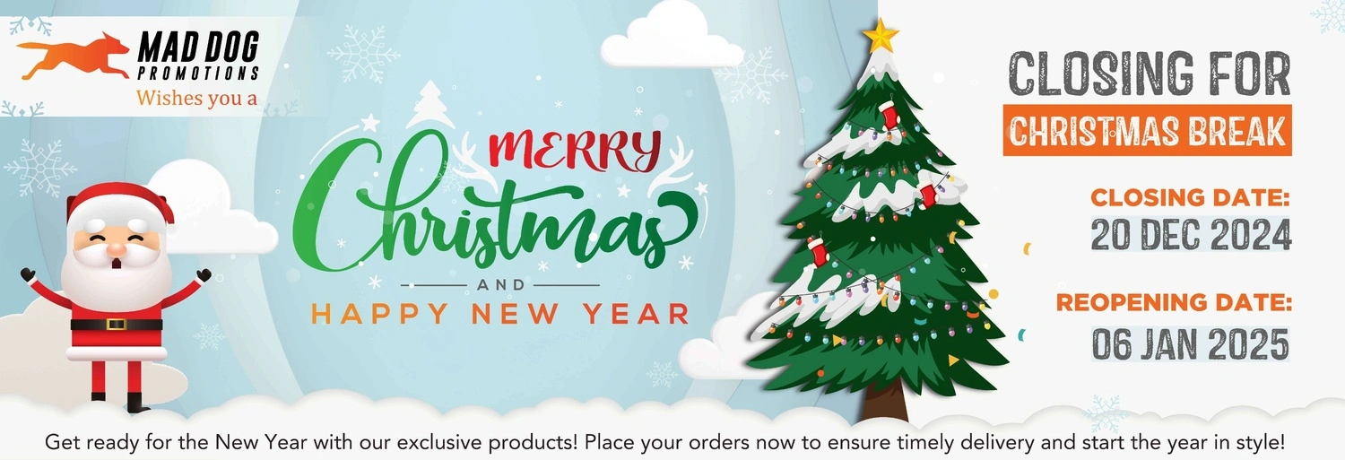 order-promotional-product-online-on-december-offer-australia -  Mad Dog Promotions