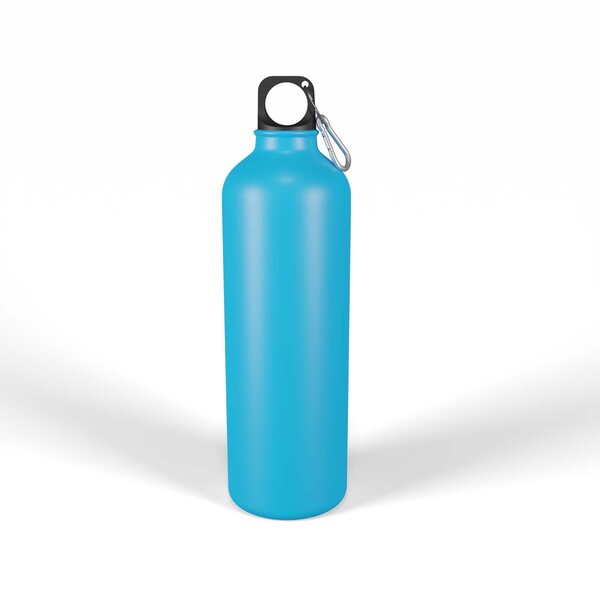 Custom Design Gelato Aluminium Drink Matt Light Blue Stainless Bottle Online In Perth Australia