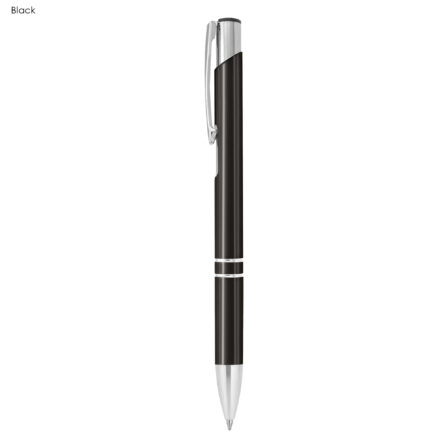  Custom Printed Black Euroauz Shiny Pens Online in Perth 