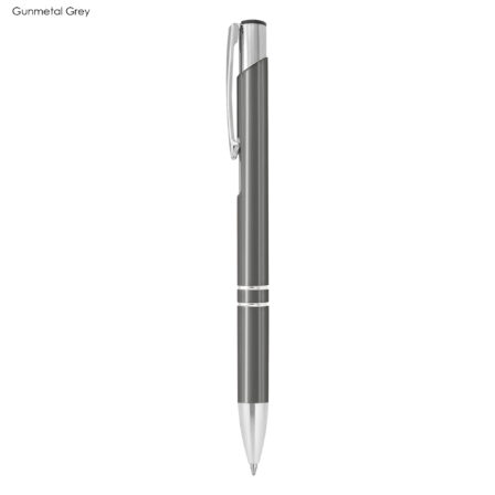  Custom Printed Dark Grey Euroauz Shiny Pens Online in Perth 