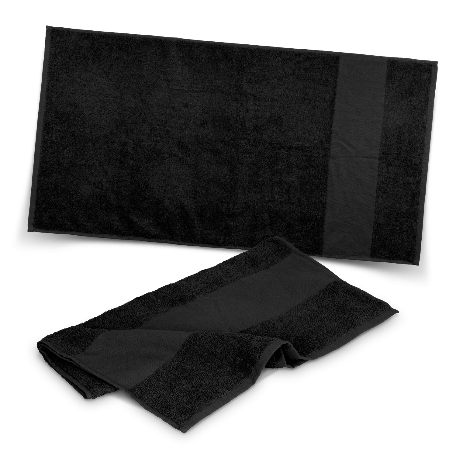  Order Bulk Custom Printed Black Fit Sports Towels Online Perth Australia 