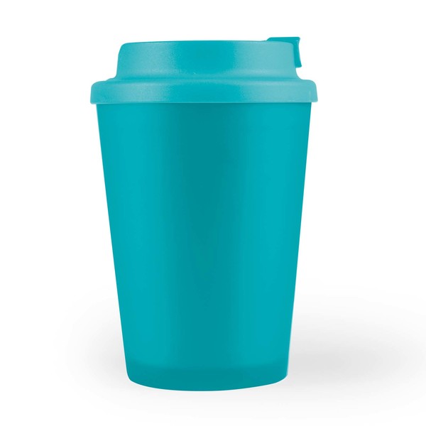  Custom Made Aroma Coffee Cup Comfort Lid Dark Blue Plastic Mugs Online In Perth Australia 