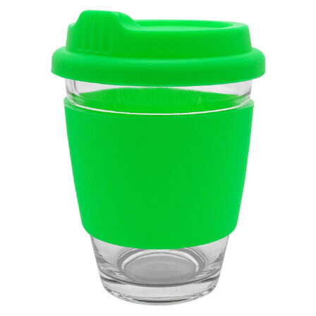  Custom Design Carlo Glass Coffee Cup Silicone light green glass mugs online in Perth Australia 