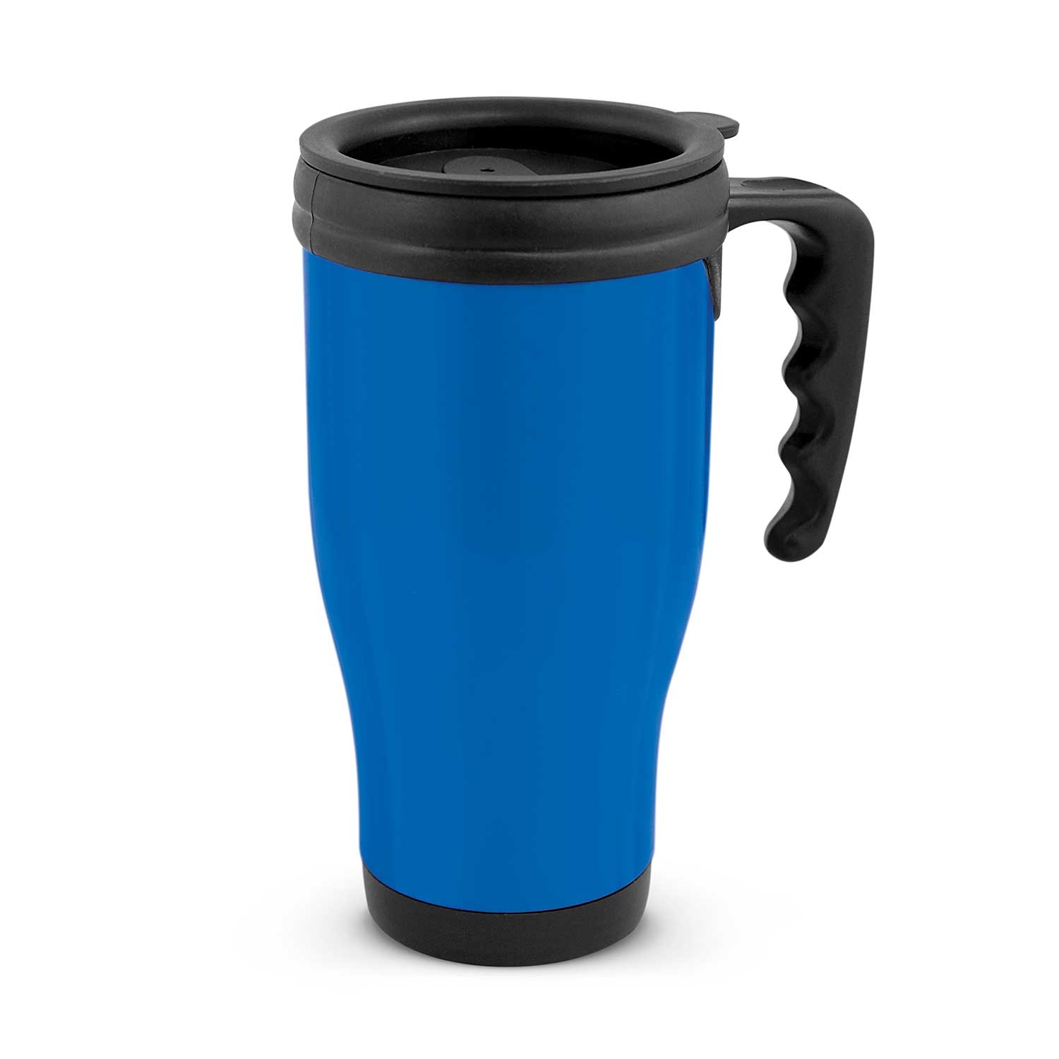 Custom Design Commuter Travel Royal Blue Stainless Mugs Online In Perth Australia