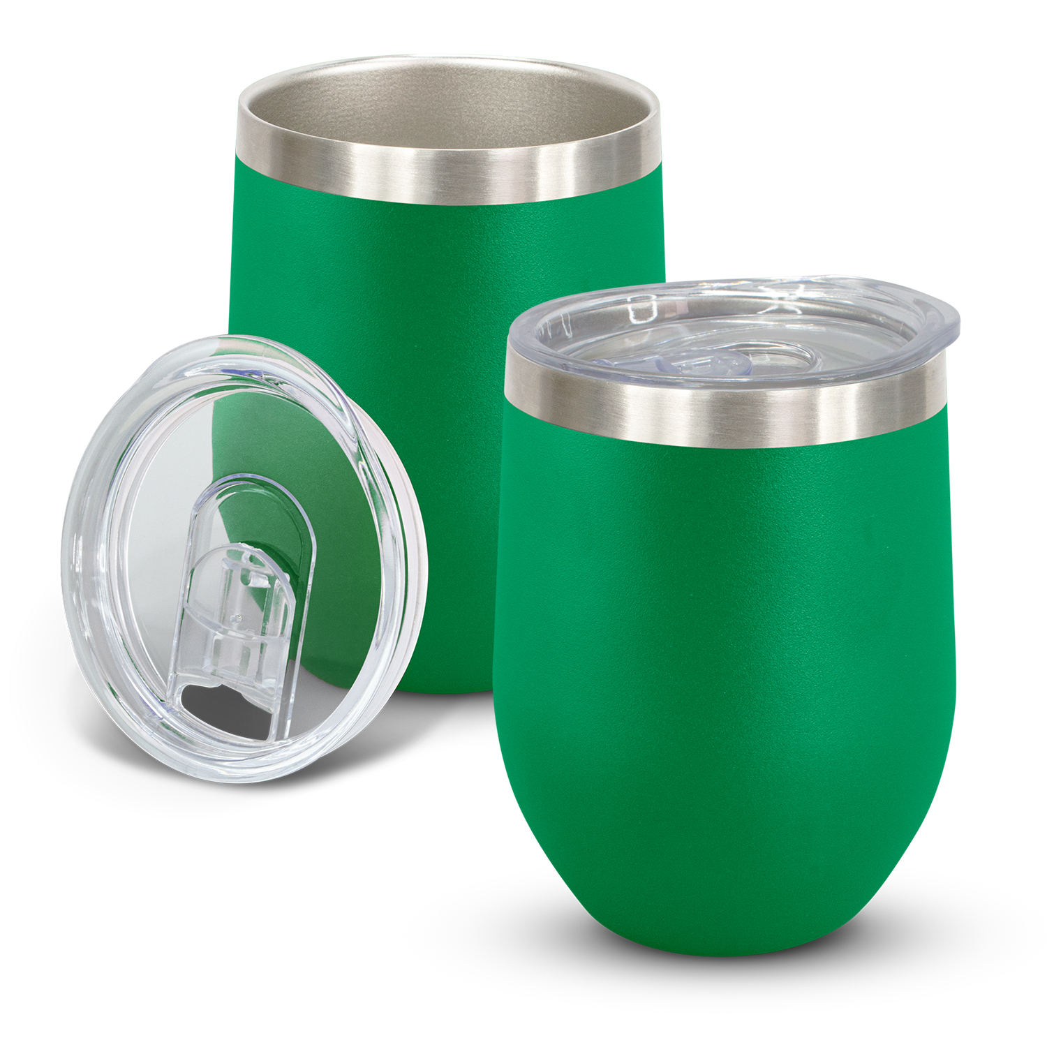 Custom Design Cordia Vacuum Cup Powder Coated Kelly Green Online In Perth Australia