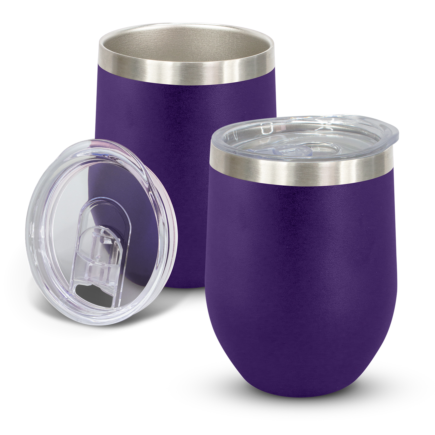 Custom Design Cordia Vacuum Cup Powder Coated Purple Online In Perth Australia