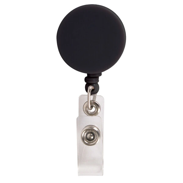 Custom Design Corfu Retractable Name Holder Black Badges Pins Online in Perth Australia