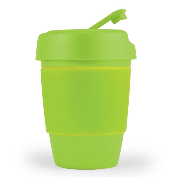  Custom Design Kick Coffee Cup Silicone Band Light Green Plastic Mugs Online In Perth Australia 