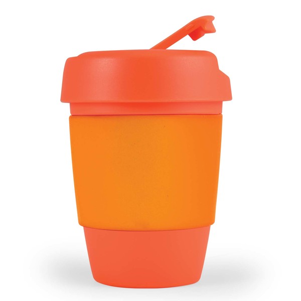  Custom Design Kick Coffee Cup Silicone Band Orange Plastic Mugs Online In Perth Australia 