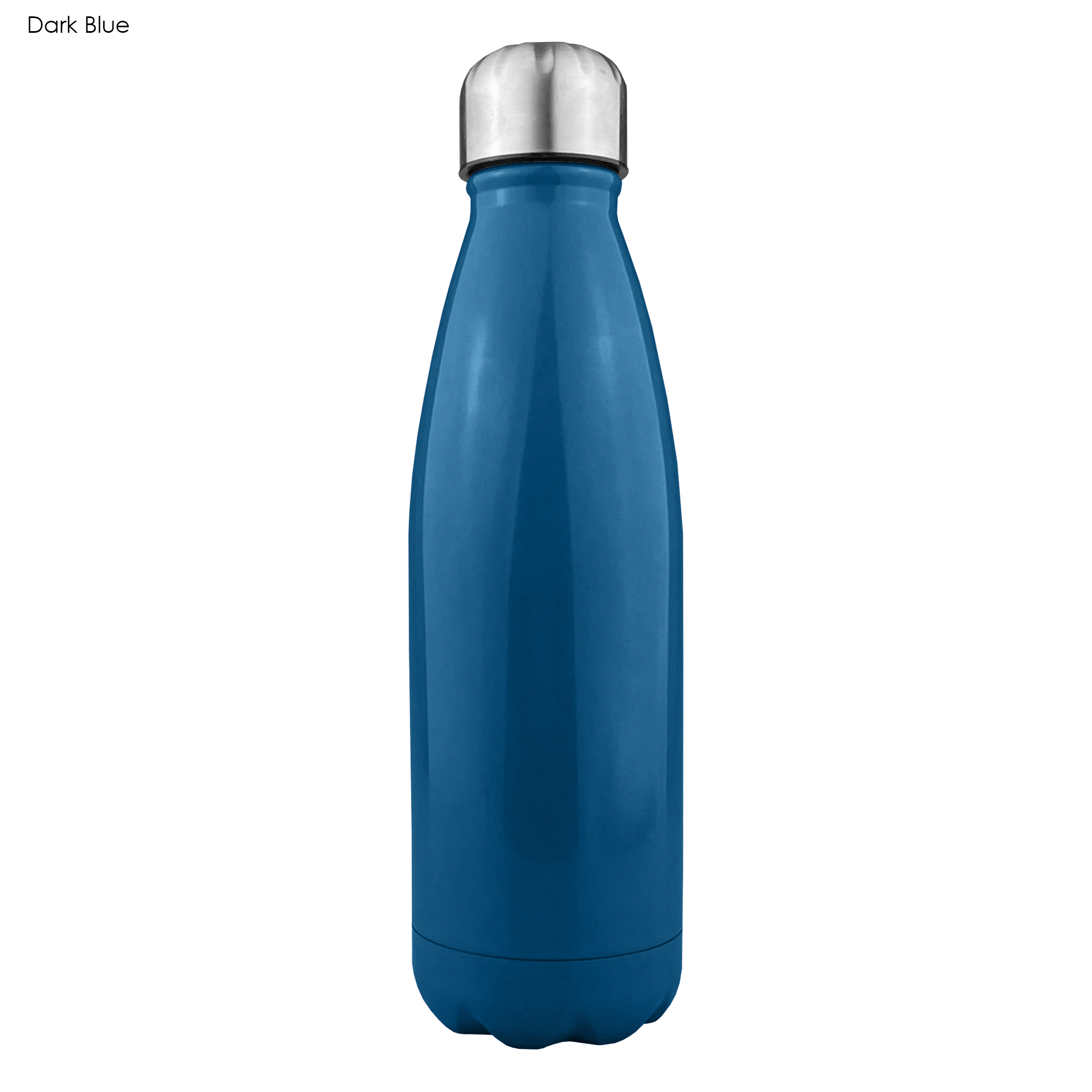 Custom Design Komo Shiny Steel Drink Single Wall Navy Stainless Bottle Online In Perth Australia