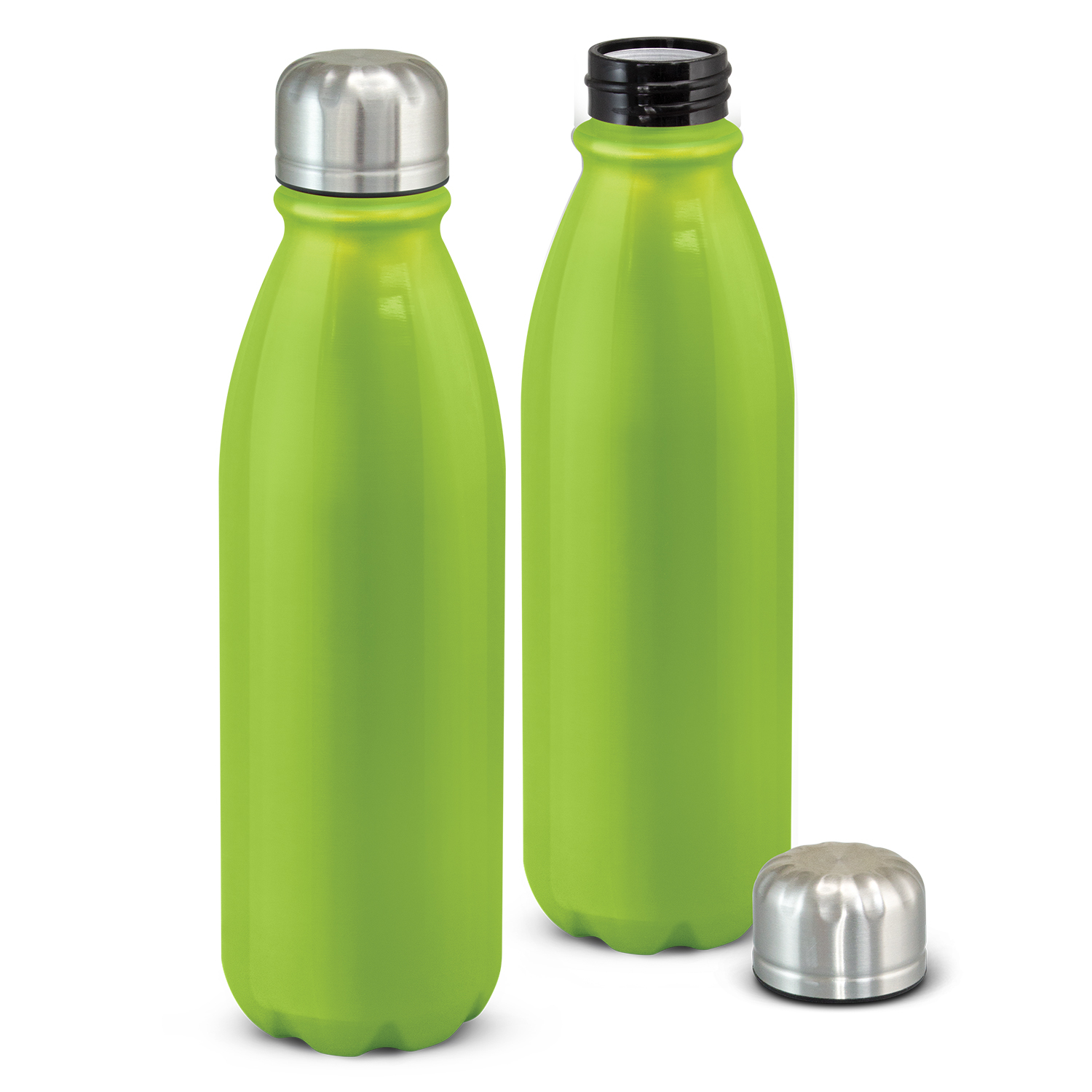 Custom Design Mirage Aluminium Bright Green Stainless Bottle Online In Perth Australia