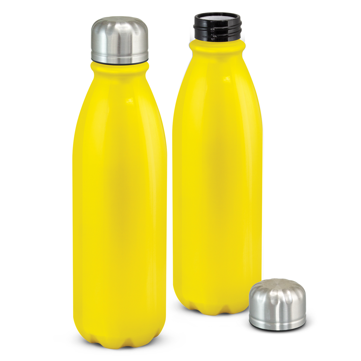 Custom Design Mirage Aluminium Yellow Stainless Bottle Online In Perth Australia