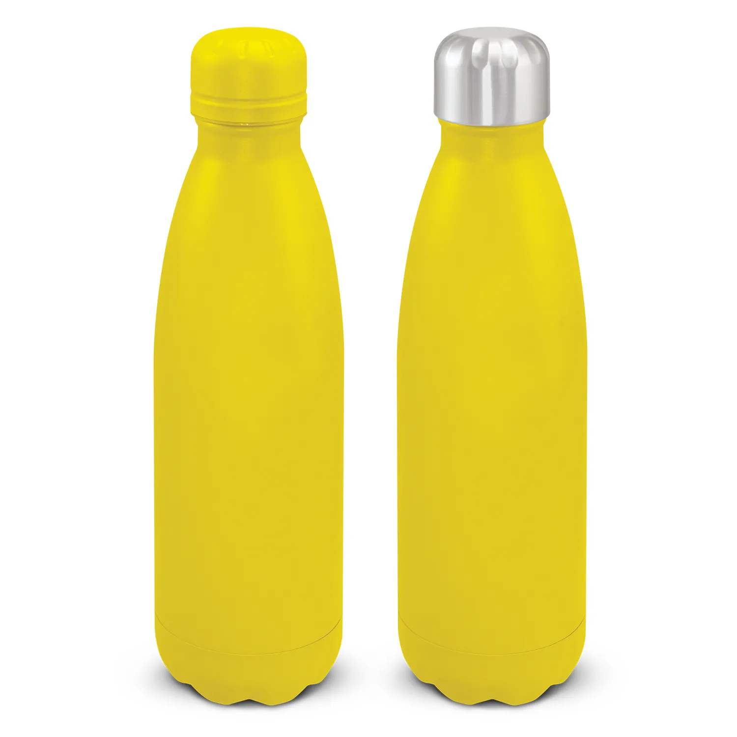 Custom Design Mirage Powder Coated Vacuum Bottle Yellow Online In Perth Australia