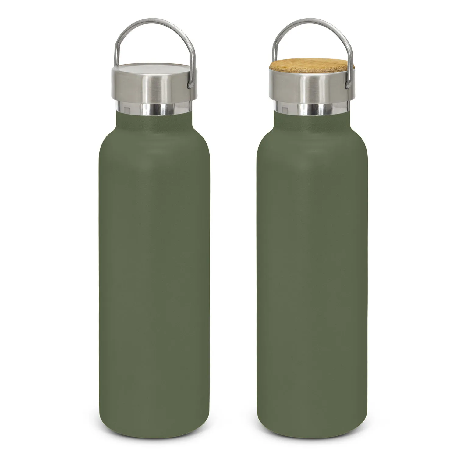 Custom Design Nomad Deco Vacuum Bottle Powder Coated Olive Online In Perth Australia