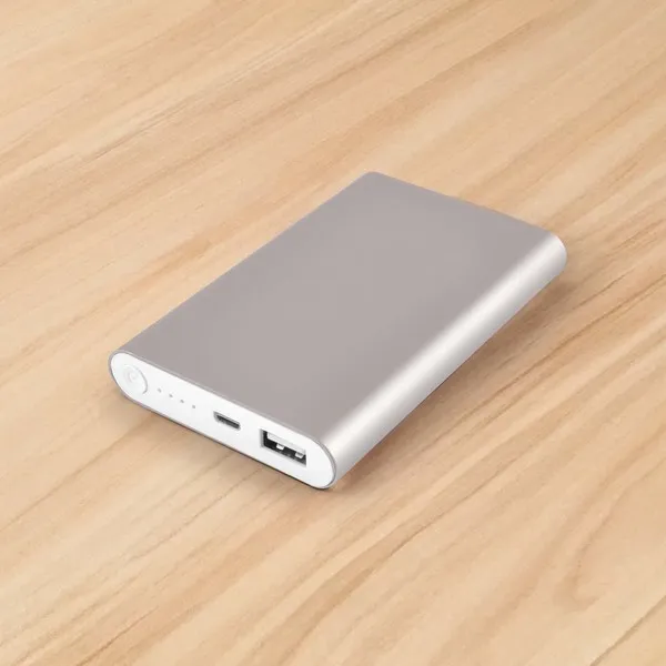 Custom Design Octavius Silver Blank Power Bank Online In Perth Australia