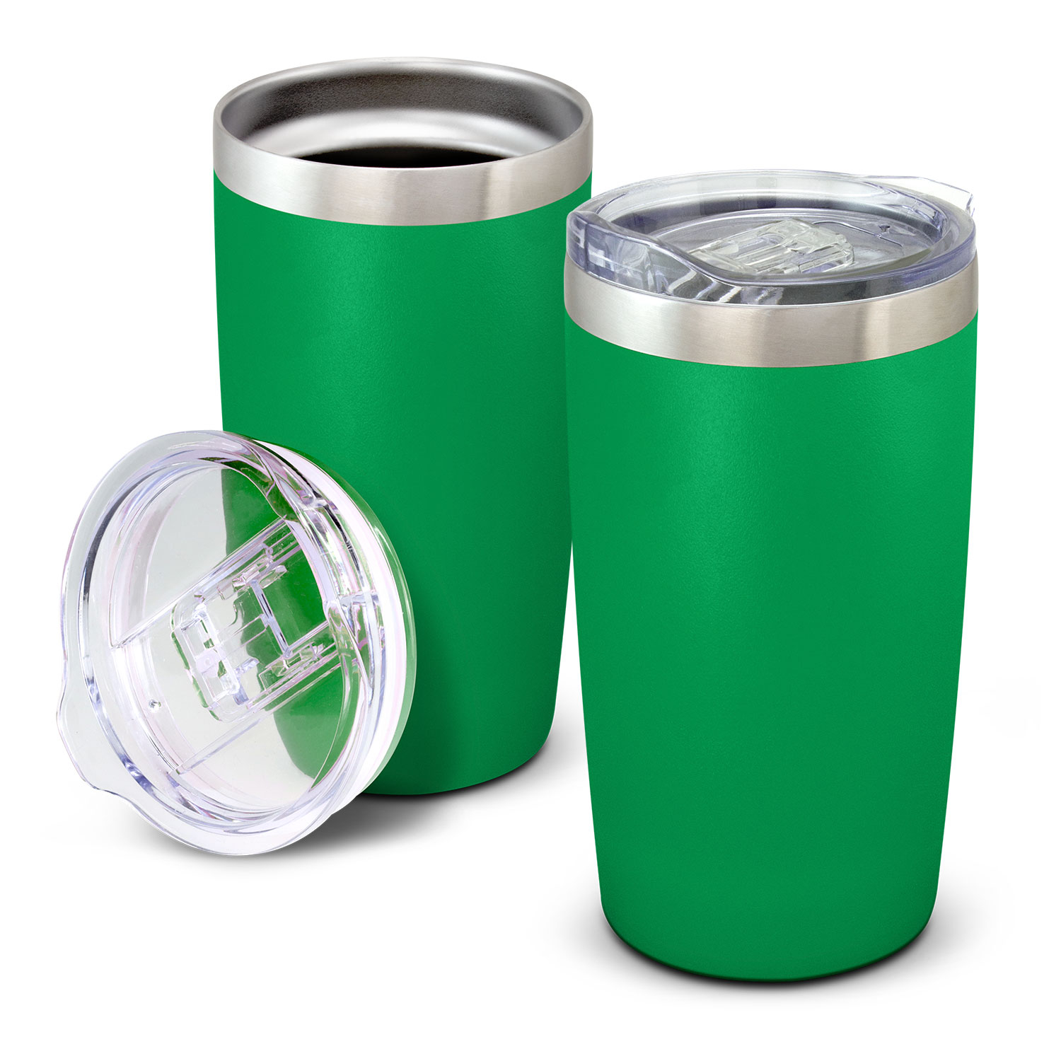 Custom Design Prodigy Vacuum Cup Dark Green Insulated Mugs Online In Perth Australia