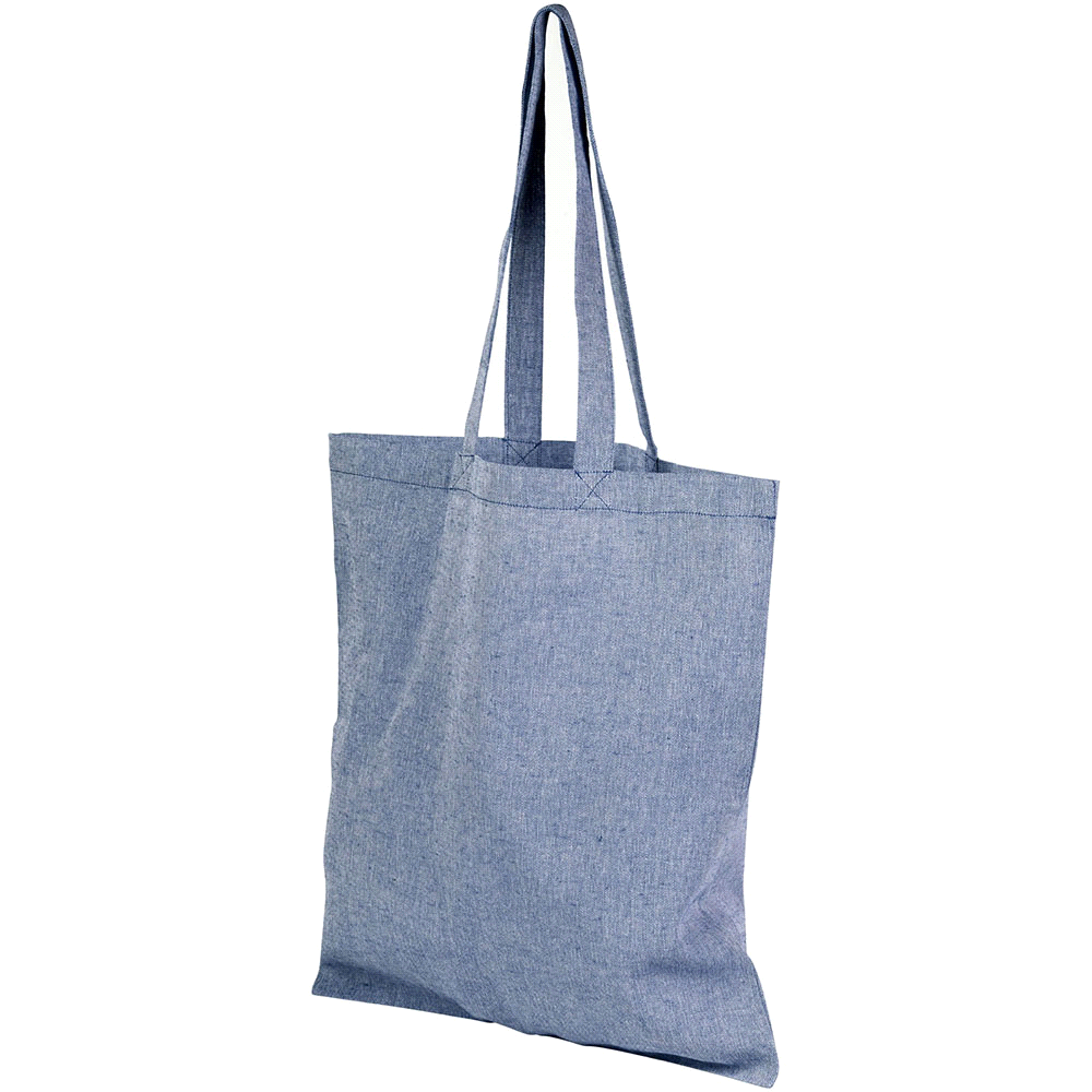  Custom Design Recycled 140Gsm Twill Tote Blue Cotton Calico Bags Online In Perth Australia 