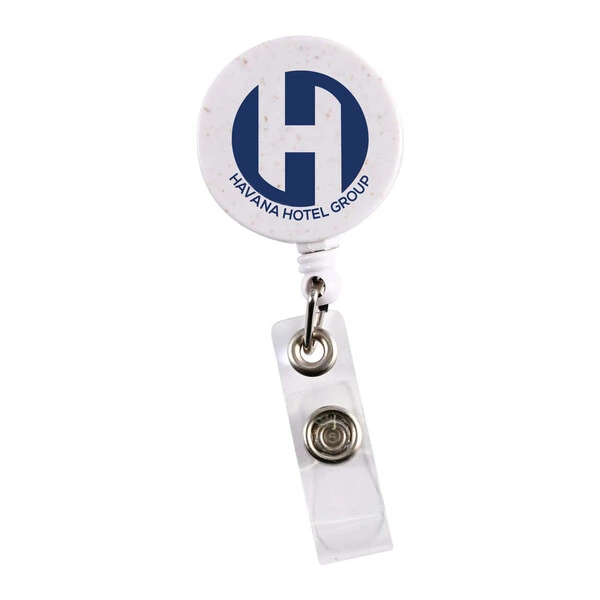 Custom Design Retractable Holder Wheat Straw Badges Pins Online In Perth Australia