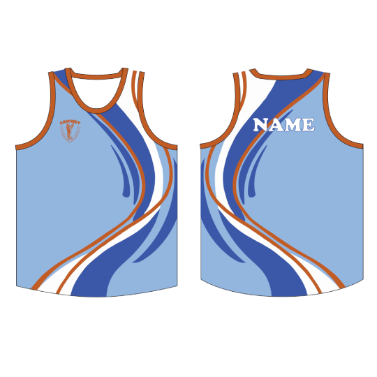 Custom Design Singlets Cricket Uniforms Online In Perth Australia