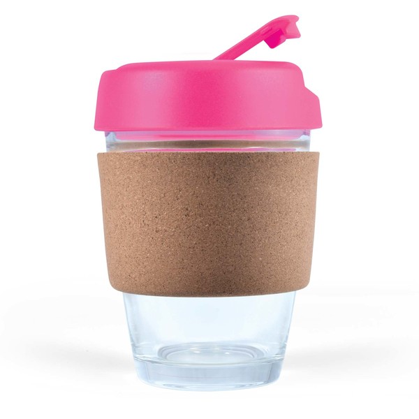  Custom Design Vienna Coffee Cup Cork Band Pink Glass Mugs Online In Perth Australia 