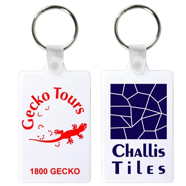 Custom Design Villa Keytag White Keyring Online In Perth Australia