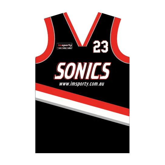 Personalised basketball singlets in Perth