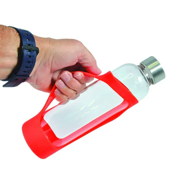 Custom Made Capri Glass Silicone Sleeve Carrying Drink Bottle Online In Perth Australi