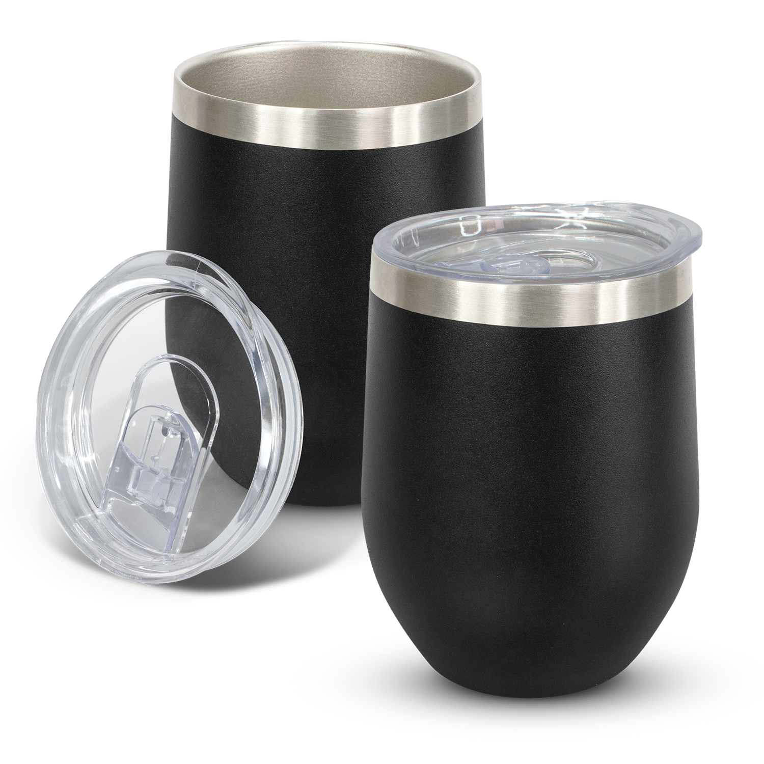 Custom Made Cordia Vacuum Cup Powder Coated Black Online In Perth Australia