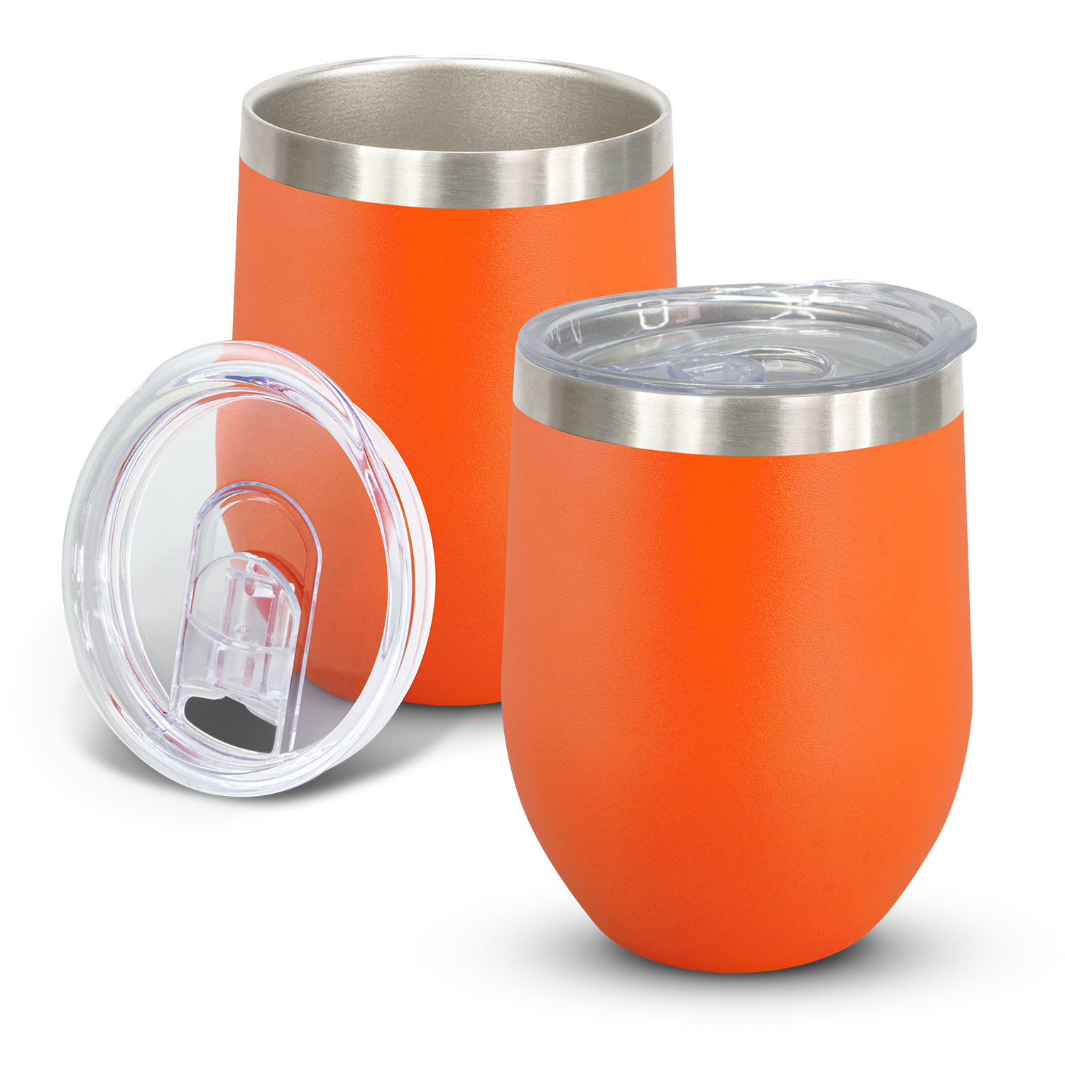 Custom Made Cordia Vacuum Cup Powder Coated Orange Online In Perth Australia