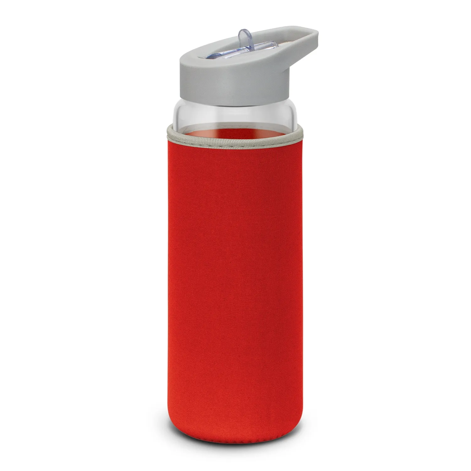 Custom Made Elixir Glass Neoprene Sleeve Red Drink Bottle Online In Perth Australia