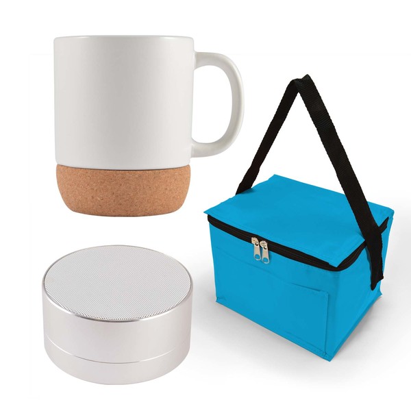 Custom Made Espresso Coffee Cup And Speaker Pack Light Blue Premium Mugs Online In Perth Australia