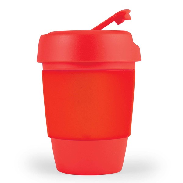  Custom Made Kick Coffee Cup Silicone Band Red Plastic Mugs Online In Perth Australia 