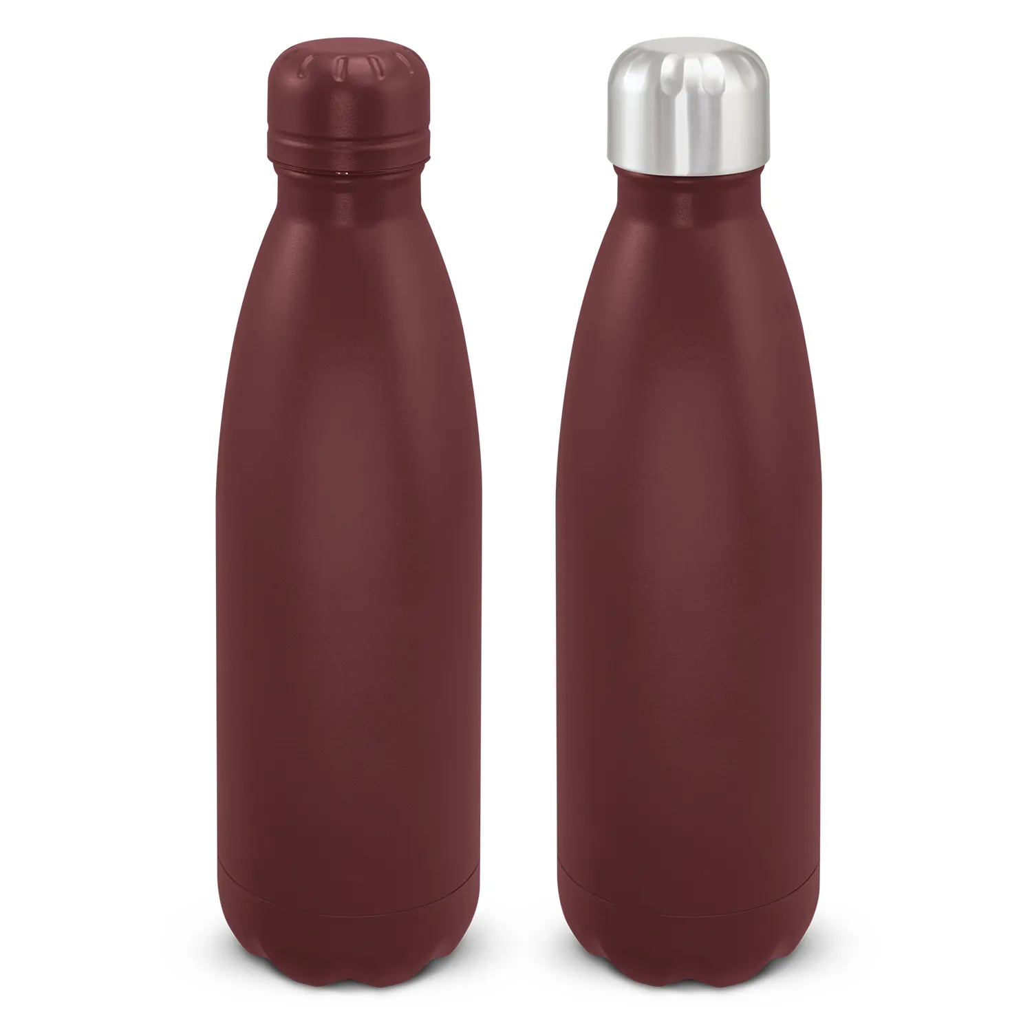 Custom Made Mirage Powder Coated Vacuum Bottle Burgundy Online In Perth Australia