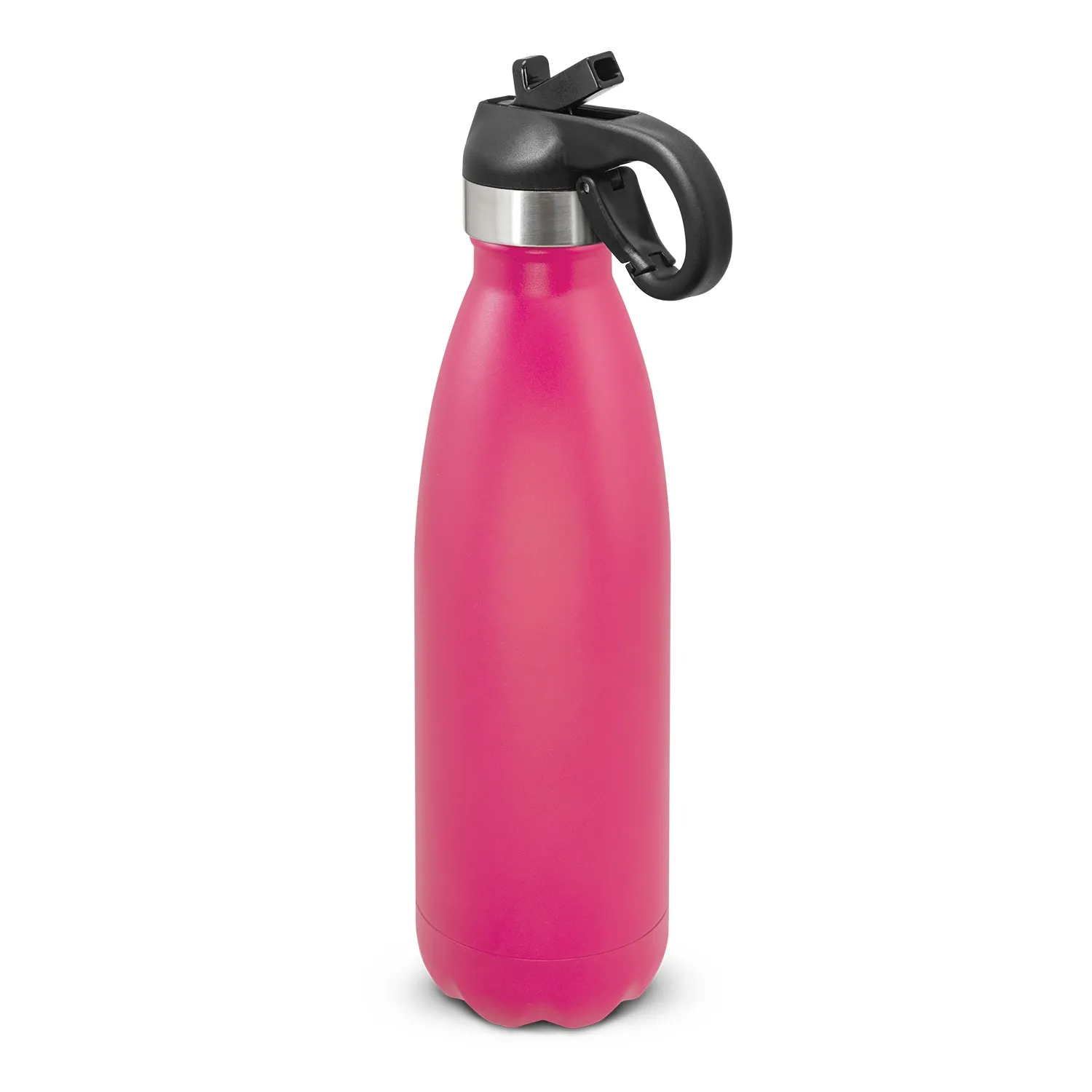 Custom Made Mirage Powder Coated Vacuum Bottle Flip Lid Pink Online In Perth Australia