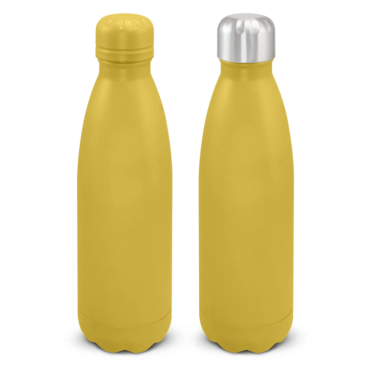 Custom Made Mirage Powder Coated Vacuum Bottle Mustard Online In Perth Australia