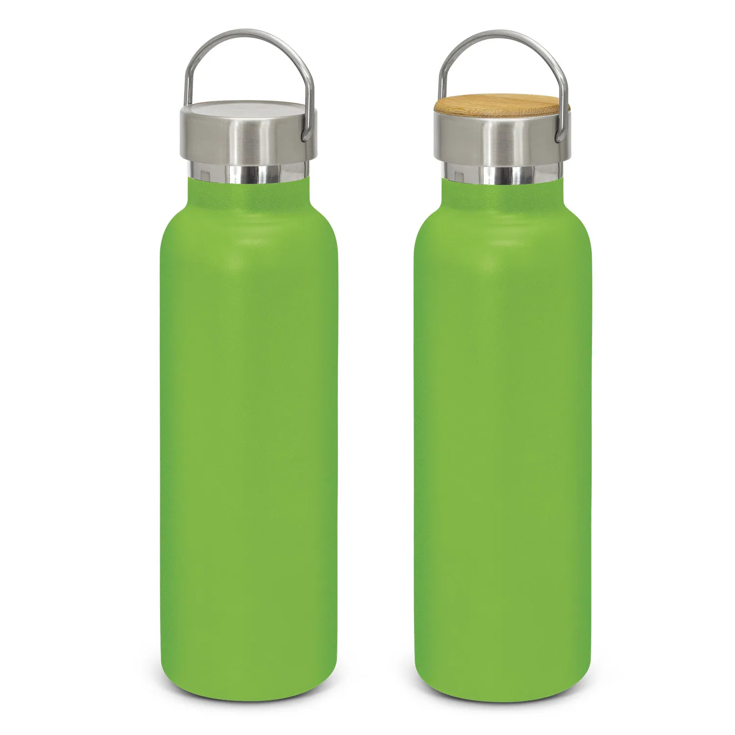 Custom Made Nomad Deco Vacuum Bottle Powder Coated Bright Green Online In Perth Australia