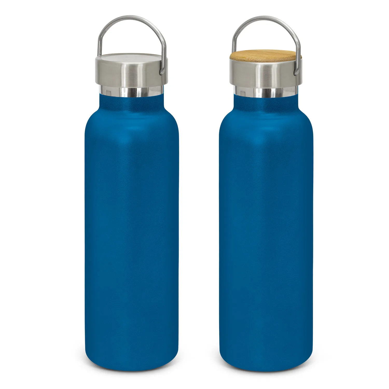 Custom Made Nomad Deco Vacuum Bottle Powder Coated Royal Blue Online In Perth Australia