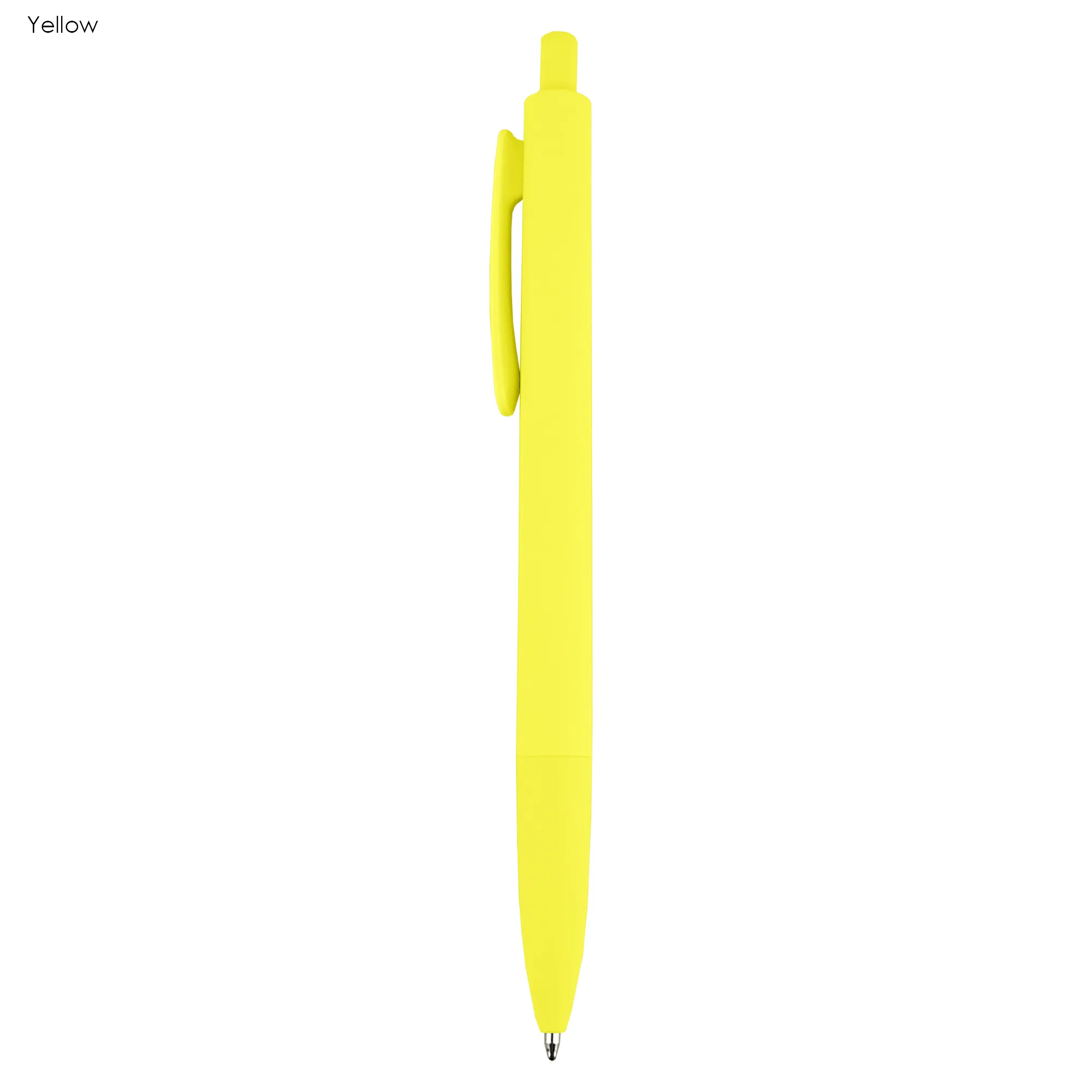 Custom Made Smooth Yellow Plastic Pens Online In Perth Australia