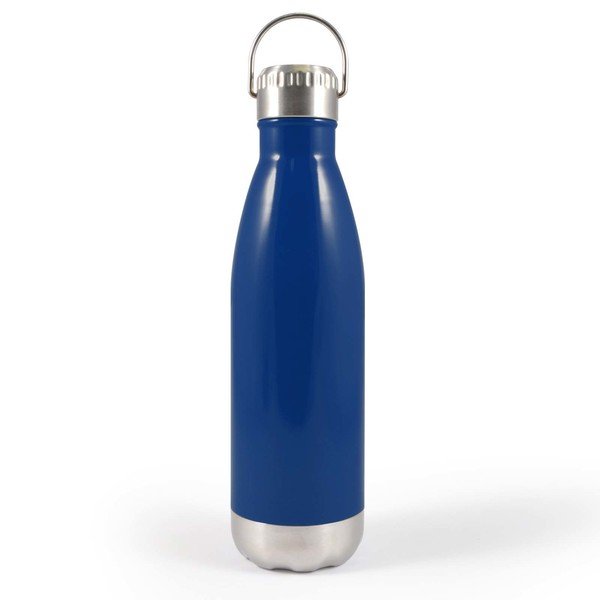 Custom Made Soda Vacuum With Hanger Lid Navy Blue Insulated Bottles Online In Perth Australia