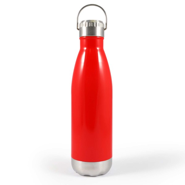 Custom Made Soda Vacuum With Hanger Lid Red Insulated Bottles Online In Perth Australia