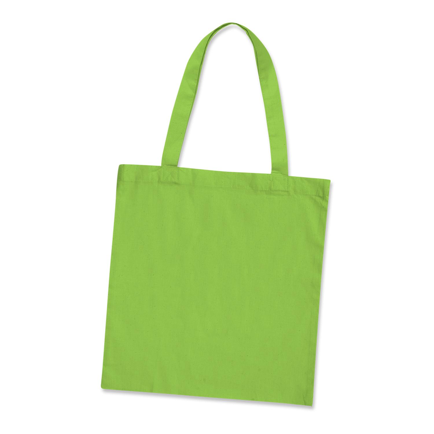  Custom Made Sonnet Tote Colours Bright Green Cotton Calico Bags Online In Perth Australia 