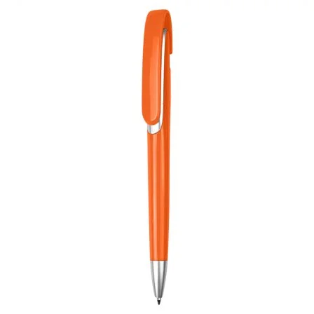 Custom Made Tahlia Coloured Plastic Pens Orange Online In Perth Australia