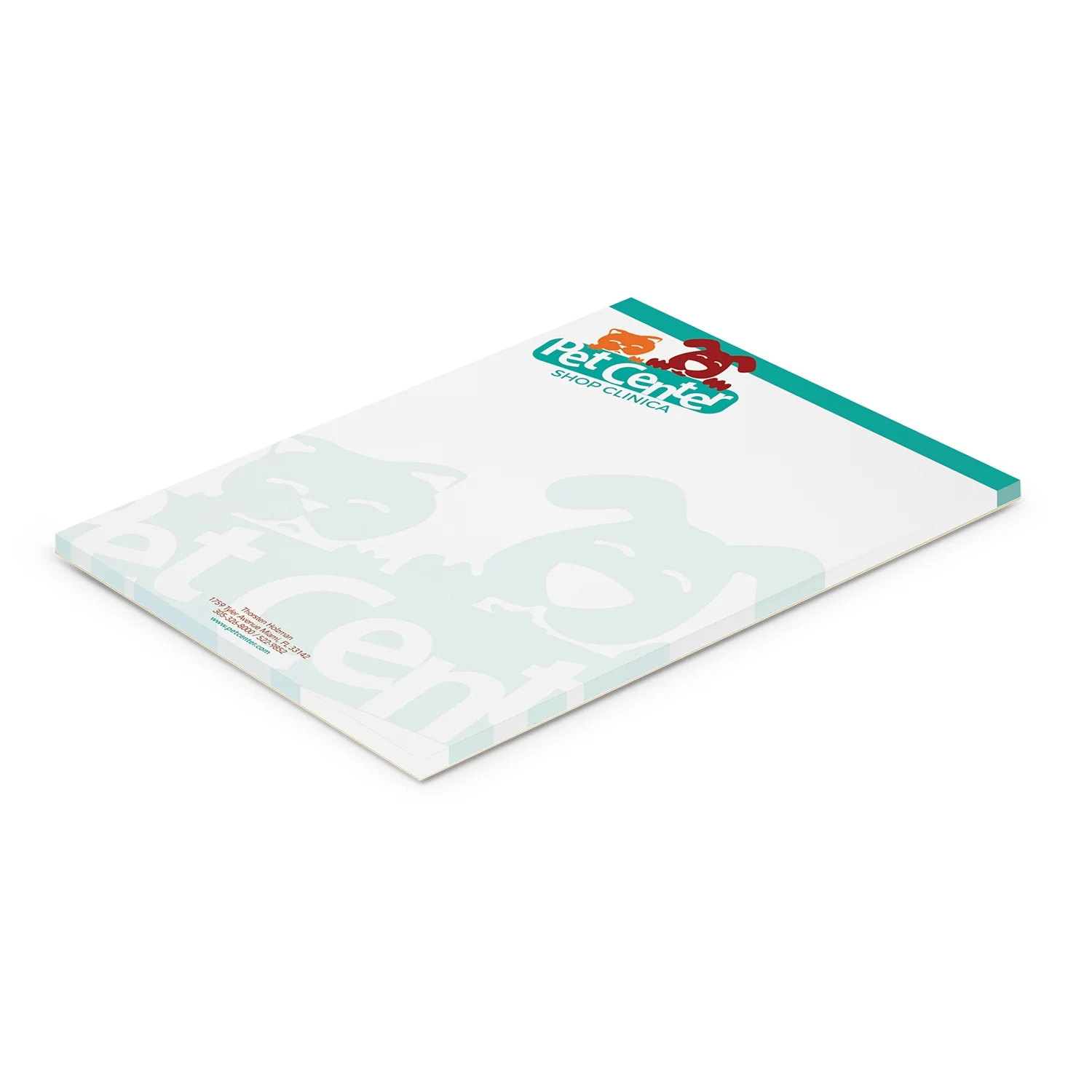 Custom Printed A5 Note Pad 50 Leaves Main Online In Perth Australia