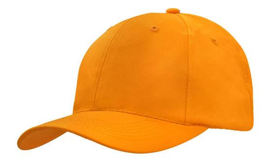 Custom Printed Breathable Poly Twill Orange Caps 10 Online In Perth Australia