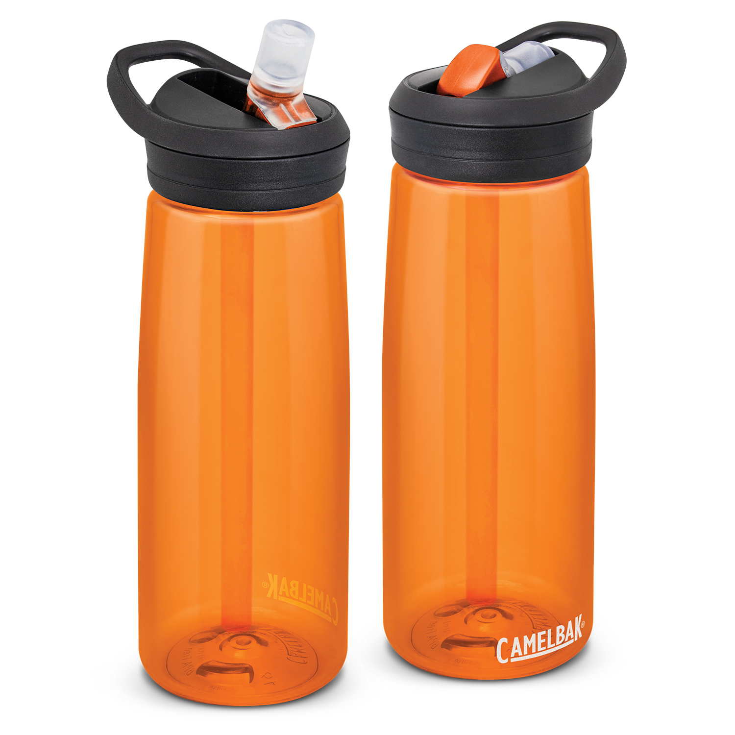 Custom Printed Camelbak Lava Orange Plastic Bottle Online In Perth Australia