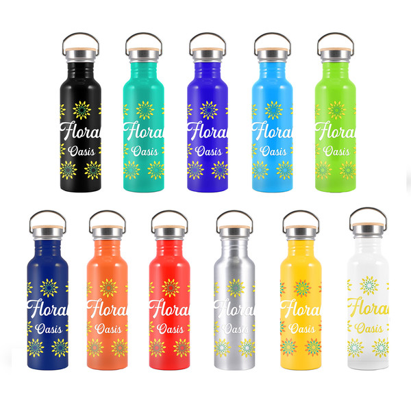 Custom Printed Chat Recycled Aluminium Drink Main Stainless Bottle Online In Perth Australia